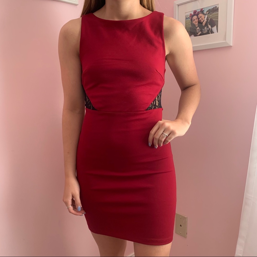 Forever 21 Fitted Mini Cocktail Dress